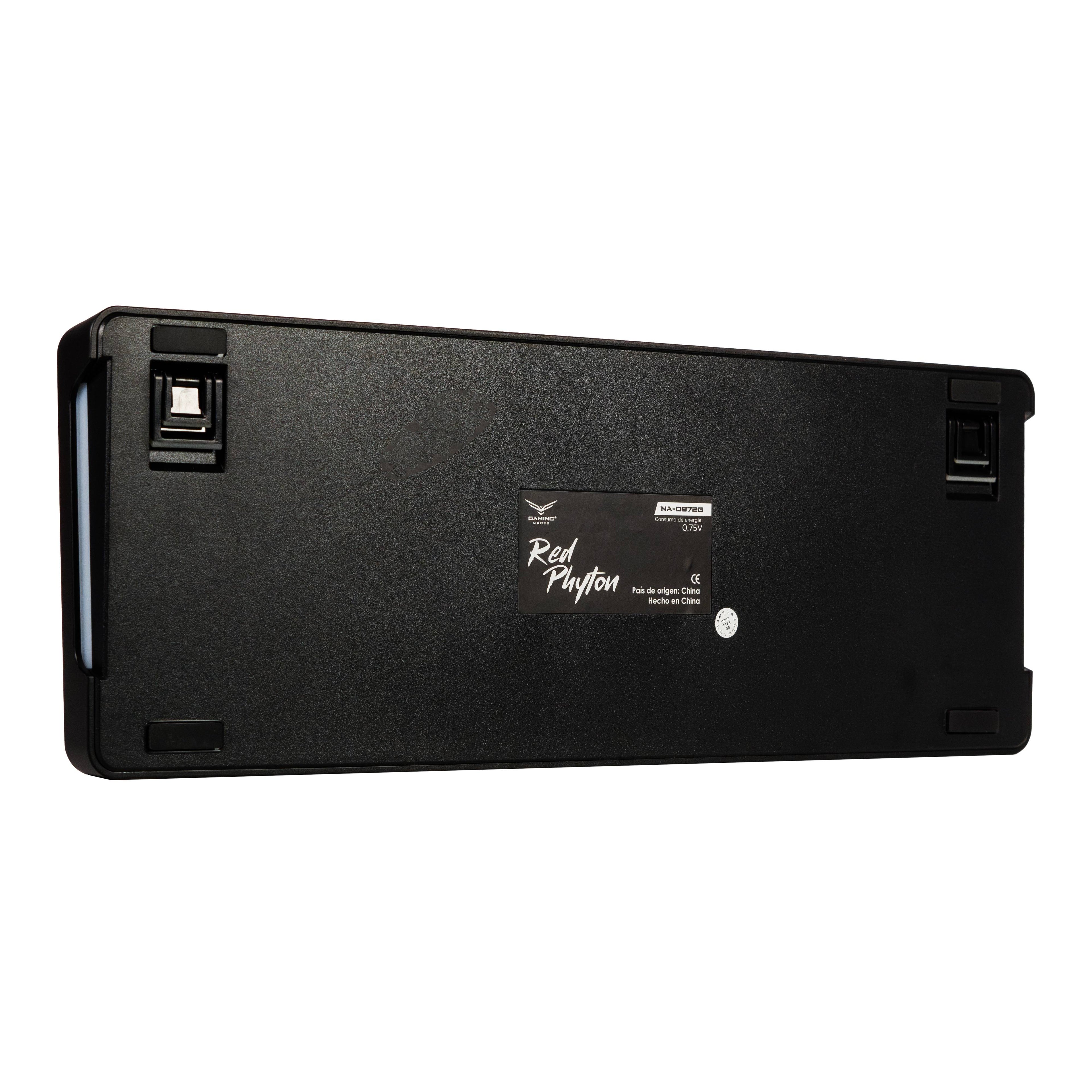 Teclado Gamer Naceb Gaming NA-0972G, RGB