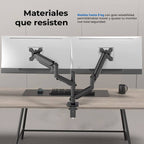 Soporte para Monitor ACTECK ENFORCE MOTION SM728 32", Negro