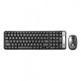 Kit Teclado y Mouse BROBOTIX 6000625, Negro/Gris