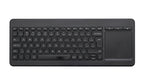 Teclado LOGITECH K400 PLUS, 187 x 144, Negro
