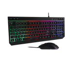 Kit Teclado y Mouse BALAM RUSH BR-936286 Alámbrico USB RGB 3600 DPI