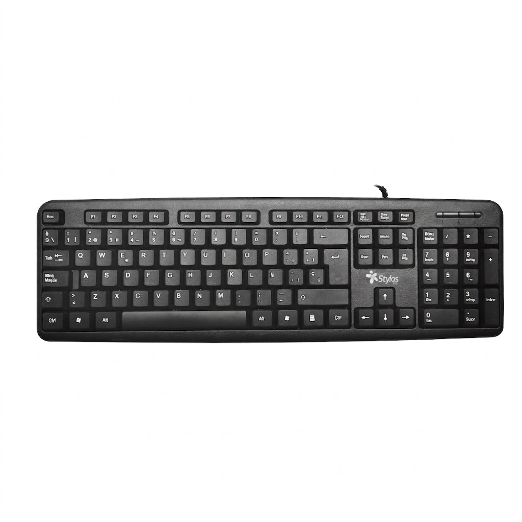 Teclado Stylos STPTEC5B, Negro