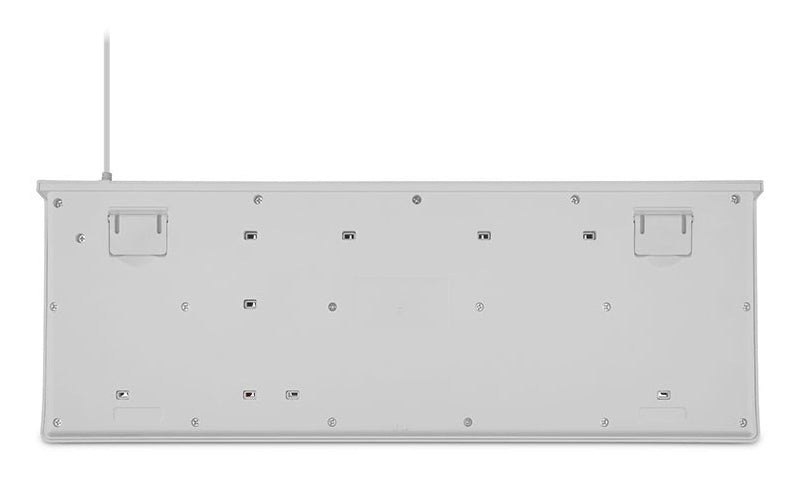 Teclado GETTTECH GGK-ESMWR-02-WH, Blanco