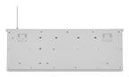 Teclado GETTTECH GGK-ESMWR-02-WH, Blanco