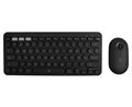 Kit Teclado y Mouse PERFECT CHOICE PC-201397, Inalámbrico Bluetooth Dual 2.4GHz, Negro