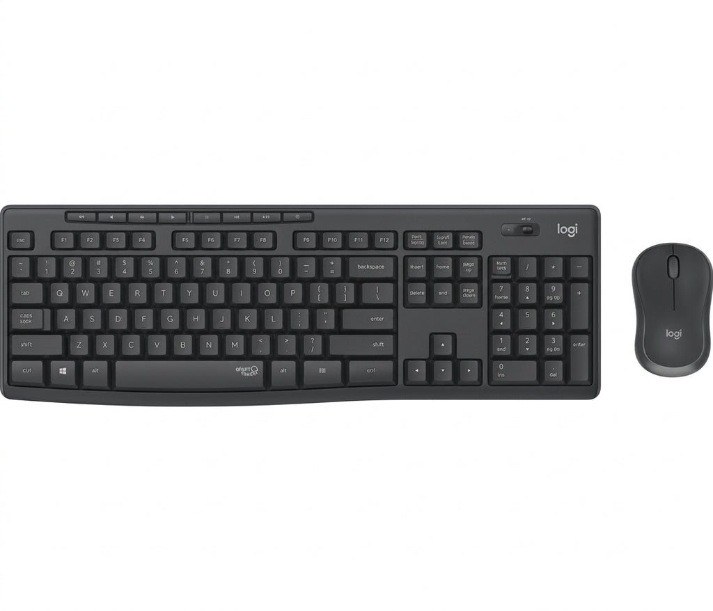 Kit Teclado y Mouse LOGITECH MK295 LED IPS, 441 x 149, 8 ms, Negro
