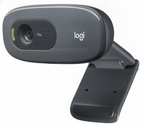 Webcam LOGITECH C270 LCD, 1280 x 720, USB-C, Negro