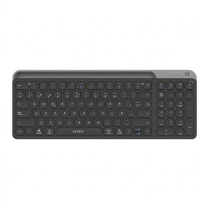 Teclado ACTECK TI747 Inalámbrico, Bluetooth 5.1/2.4 MHz, Negro