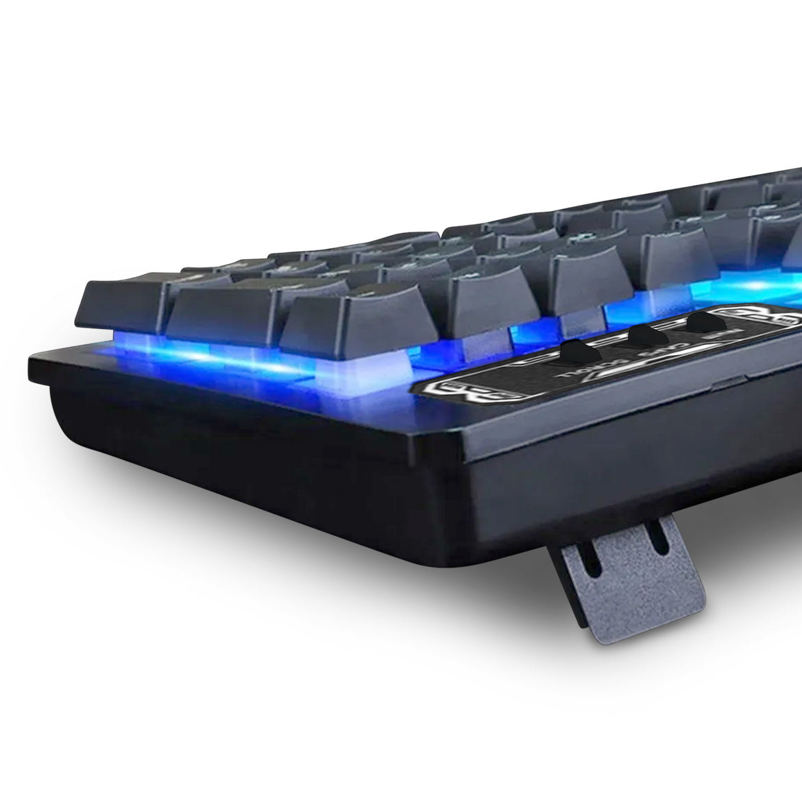Kit Teclado y Mouse BROBOTIX 458977, USB, Negro