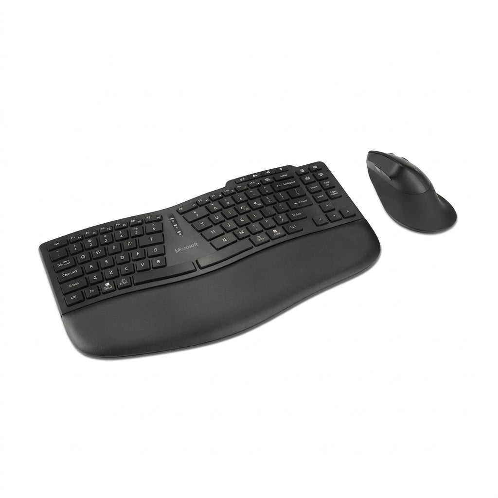 Kit Teclado y Mouse KENSINGTON KM675 VA Curvo, USB-C, Negro