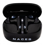 Headset NACEB NA-0322 In-Ears, Bluetooth 5.3, USB Tipo C, Control Tactil, ANS+ENC