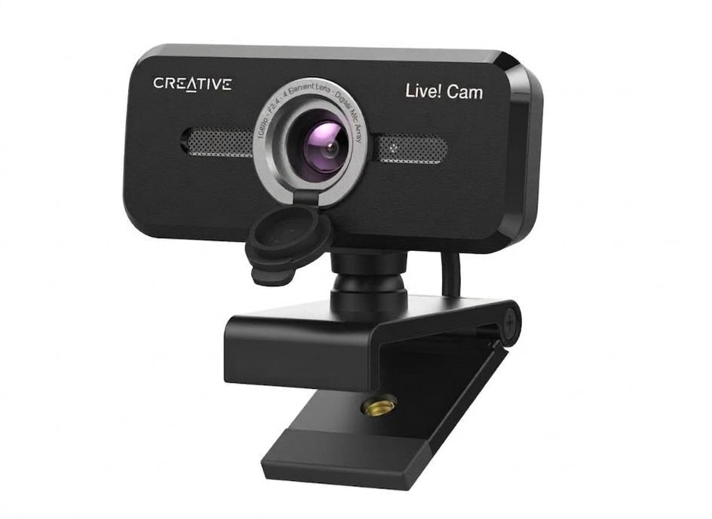 Webcam CREATIVE LABS VF0880 V2, 1920 x 1080 Full HD, USB, Negro