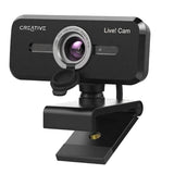 Webcam CREATIVE LABS VF0880 V2, 1920 x 1080 Full HD, USB, Negro