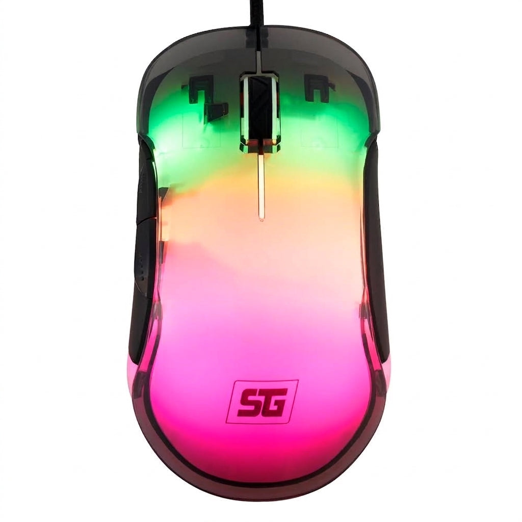 Mouse Gamer VORAGO MO-505, 7200 DPI, USB, Negro