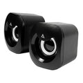 Bocinas ACTECK AS215, 3.5 mm, Negro