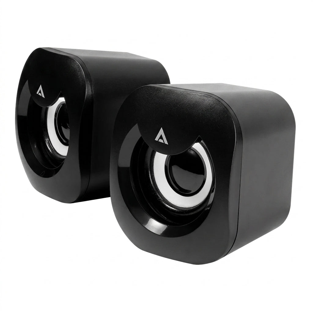 Bocinas ACTECK AS215, 3.5 mm, Negro