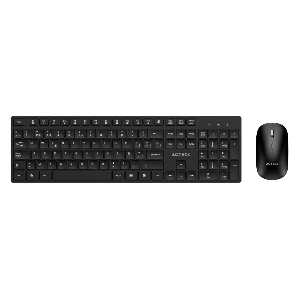 Kit Teclado y Mouse ACTECK CREATOR VANTAGE AERO MK555 VA, Negro
