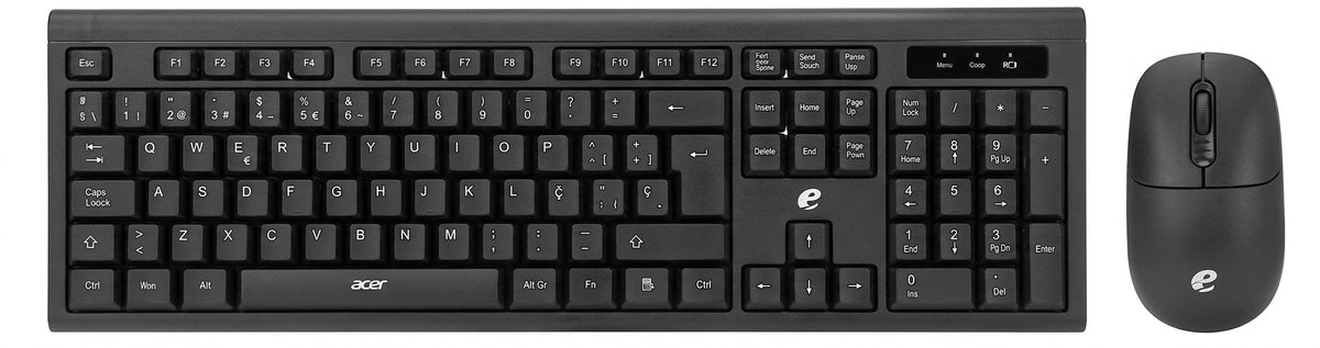 Kit Teclado y Mouse ACER EKW111, Negro