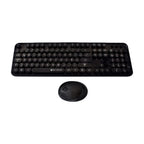 Kit Teclado y Mouse TECHZONE TZ19COMB01-INA Óptico Inalámbrico, USB, Negro