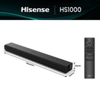 Bocinas Hisense HS1000, 60Hz, HDMI, Negro