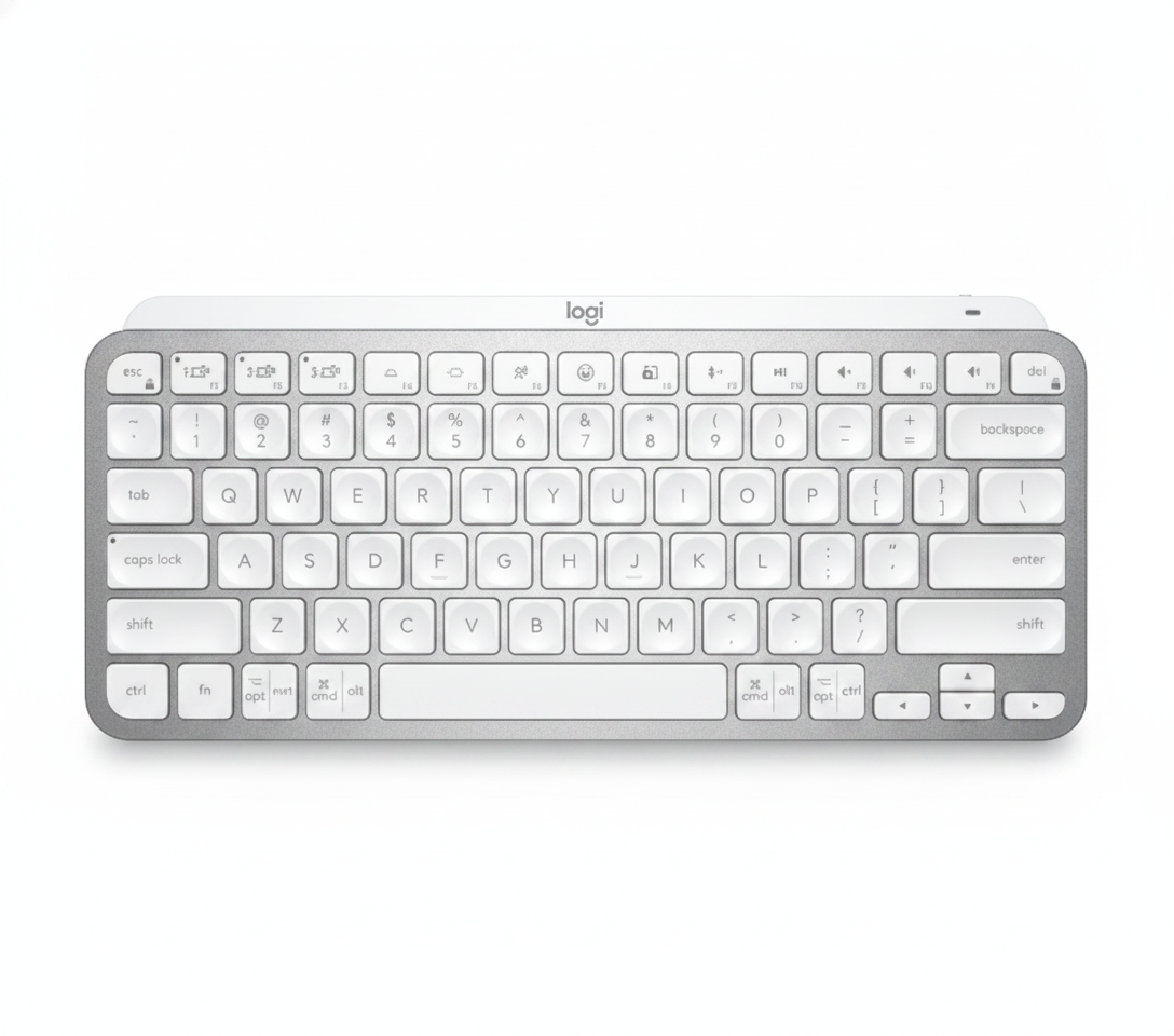 Teclado LOGITECH 920-010477, Blanco