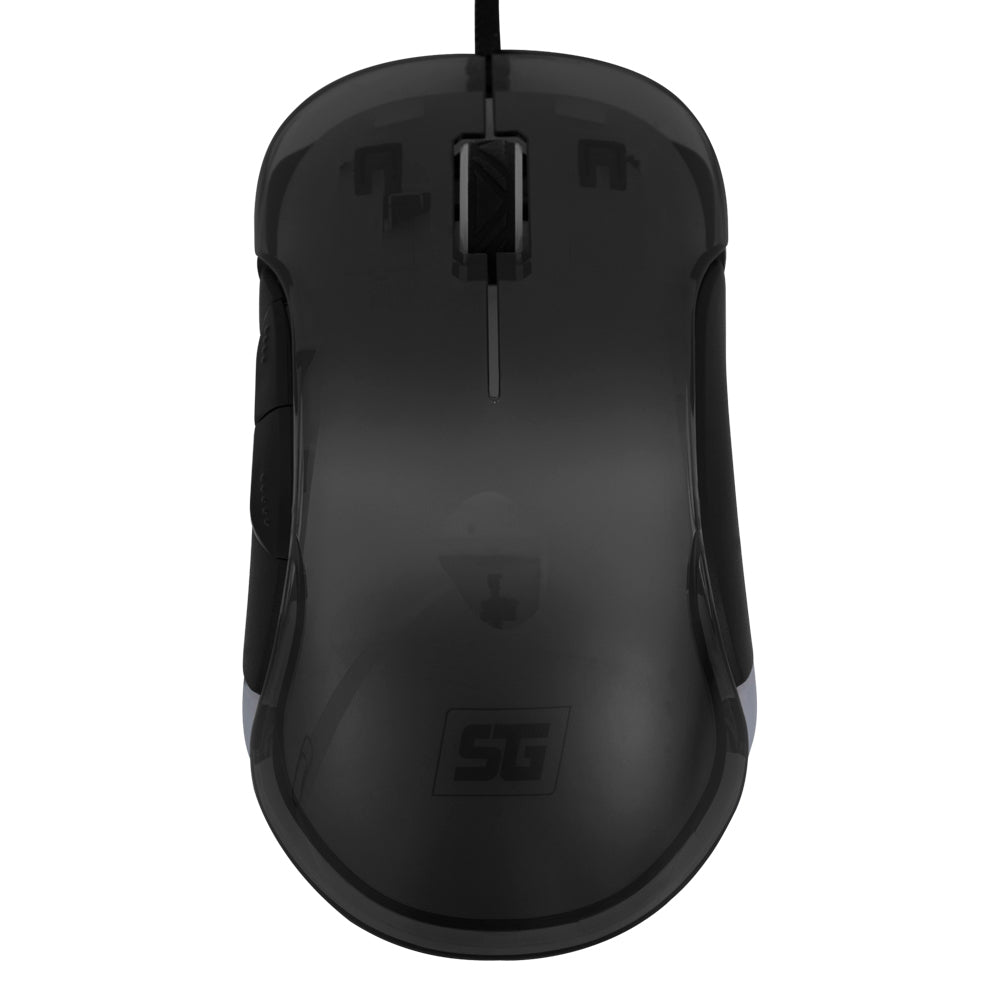 Mouse Gamer VORAGO MO-505, 7200 DPI, USB, Negro