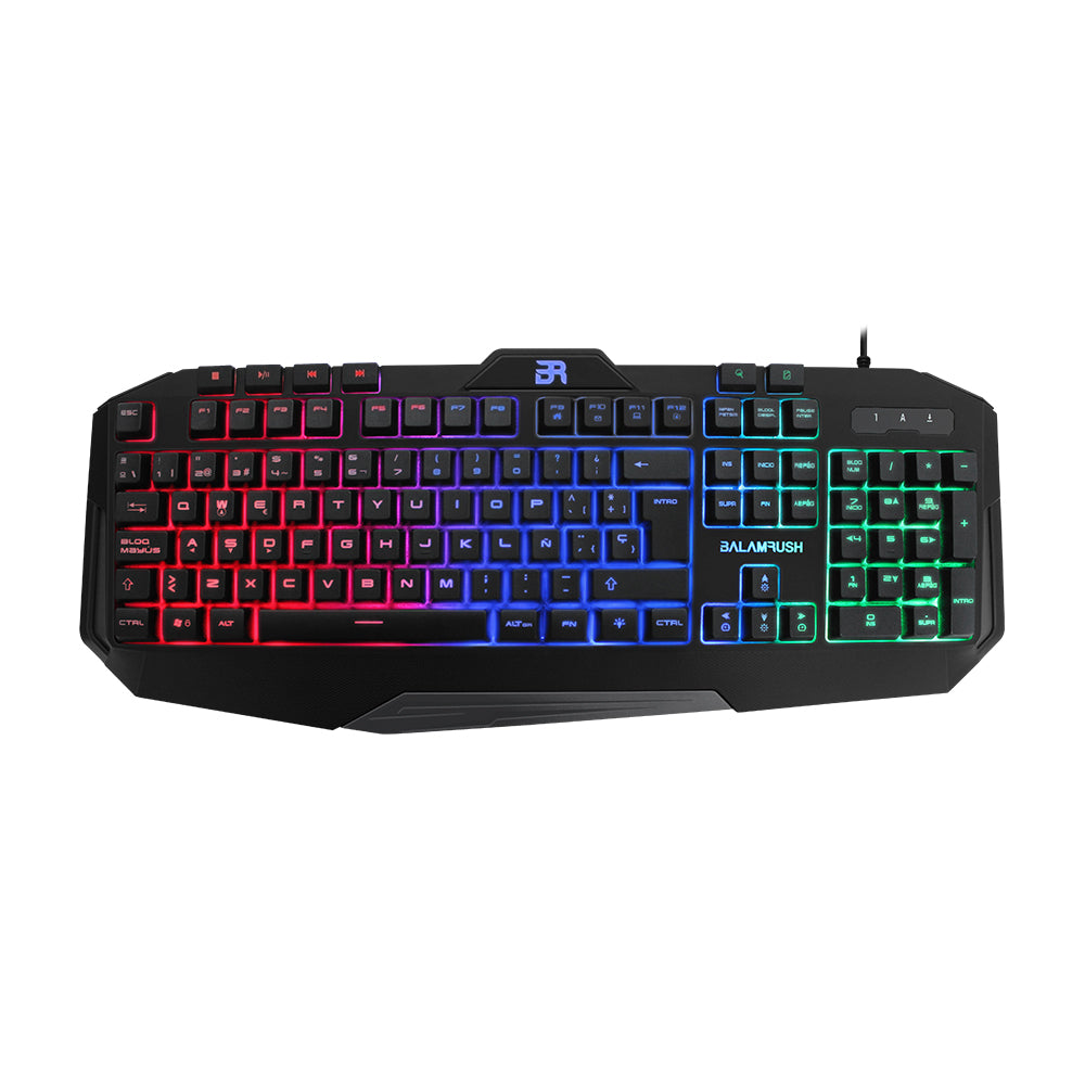 Teclado Gamer Balam Rush BR-929639, USB, Negro