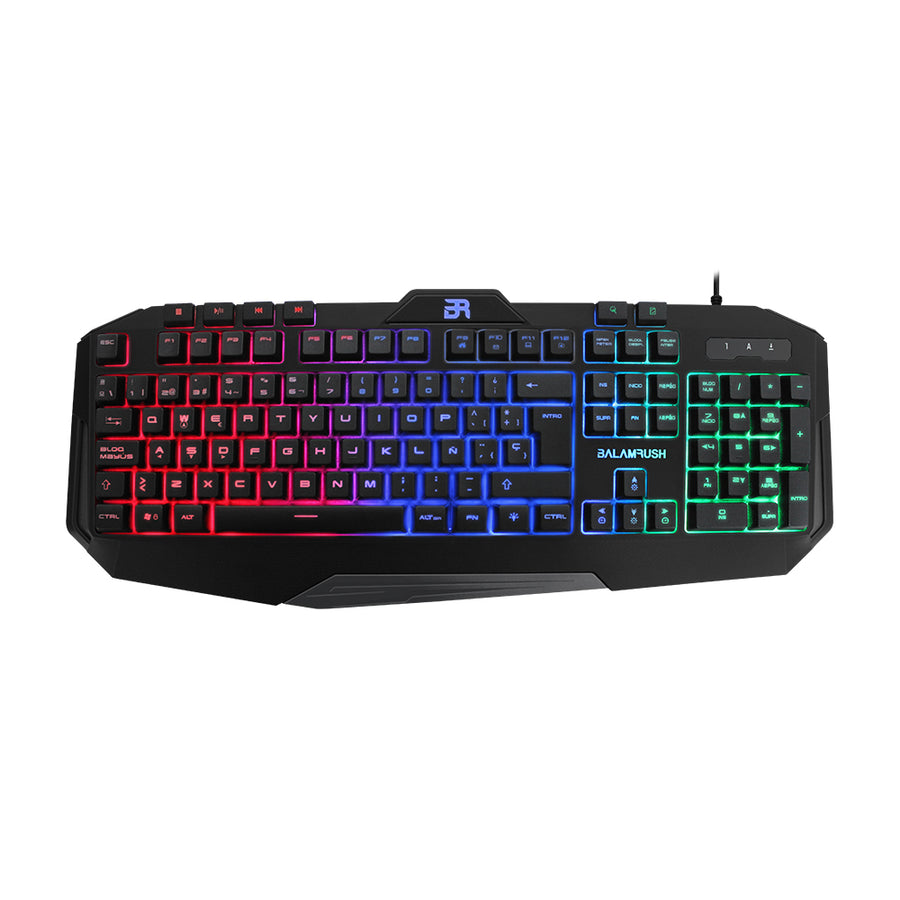 Teclado Gamer Balam Rush BR-929639, USB, Negro