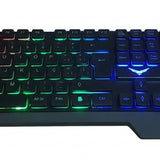 Kit Teclado y Mouse Gamer Naceb Technology Fallen, Negro
