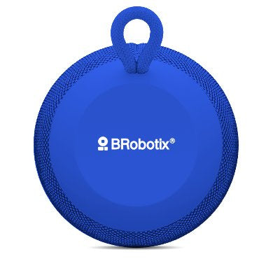 Bocina BROBOTIX 263045 Inalámbrica Bluetooth, USB/Micro USB/3.5 mm, Azul