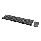 Kit Teclado y Mouse Inalámbrico Stylos STPKTM5B, 105 Teclas, 1600DPI, USB Nano, Negro