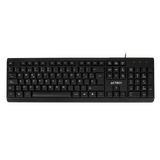 Teclado Acteck Inspire Ta210 / Alambrico Usb / Español / 105 Teclas / Windows / Membrana / Negro / Ac-928946