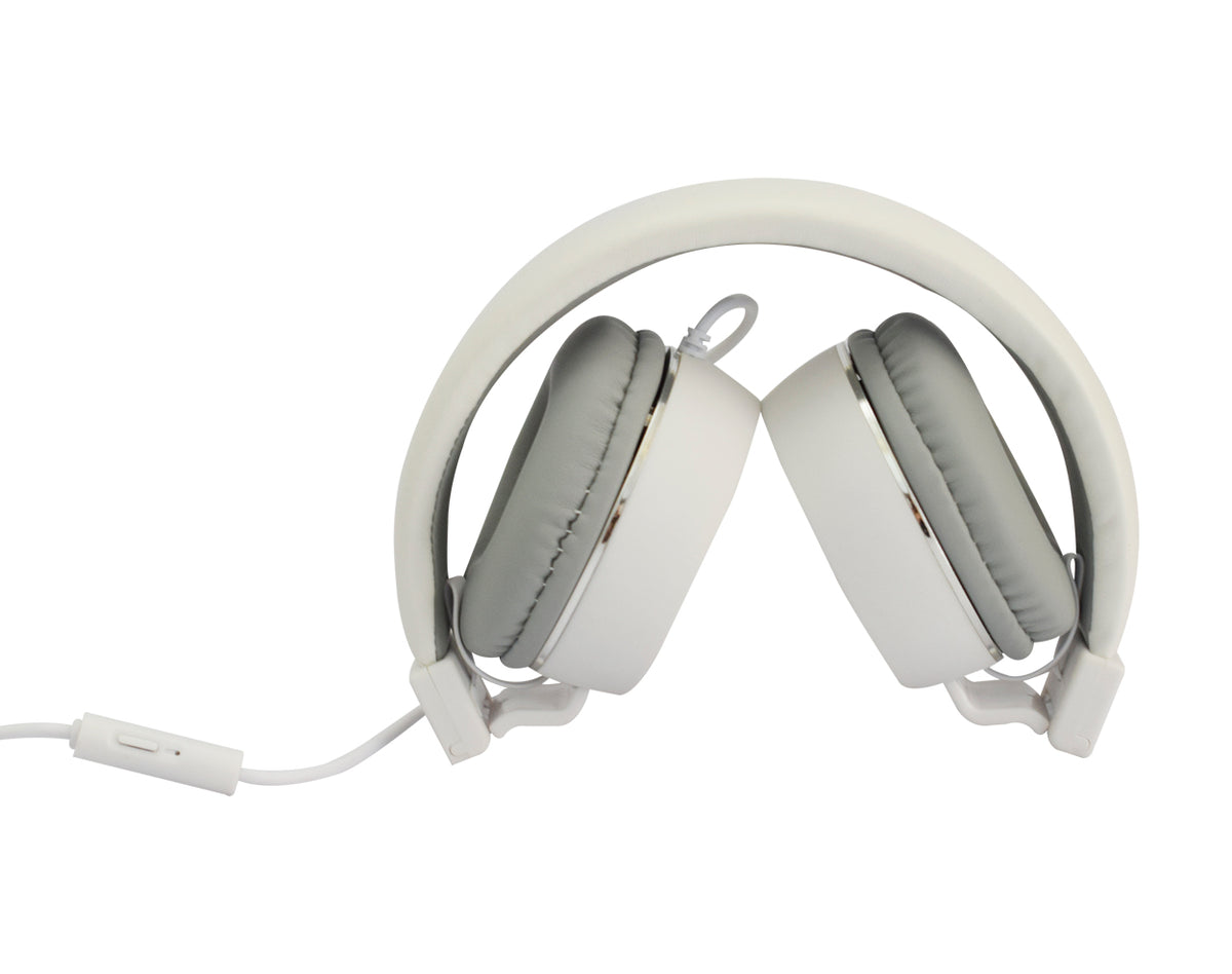 Headset NACEB NA-0310B Alámbrico, Manos Libres, 3.5mm, Blanco