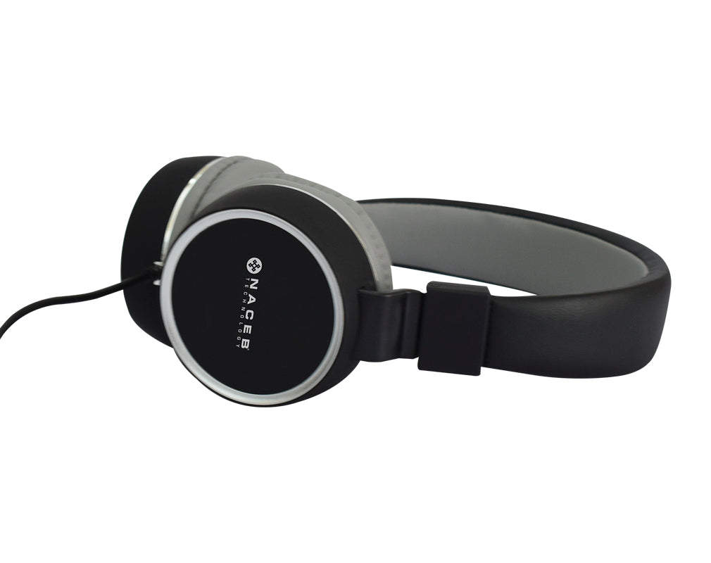 Headset NACEB NA-0310G Alámbrico, Manos Libres, 3.5mm, Gris
