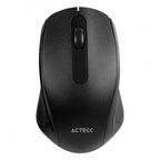 Mouse Acteck Optimize Mi240 / Inalambrico / Receptor Usb / Optico / 1600 Dpi Ajustable / Negro / Ac-928885