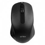 Mouse Acteck Optimize Mi240 / Inalambrico / Receptor Usb / Optico / 1600 Dpi Ajustable / Negro / Ac-928885