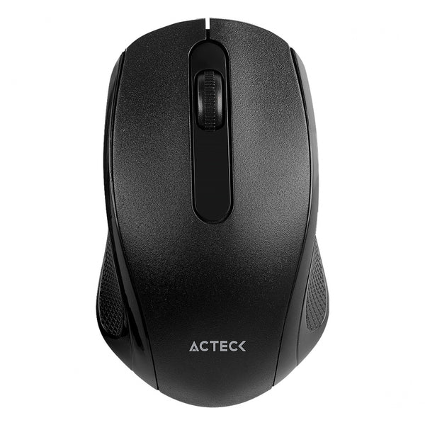 PC Gamer Mouse Acteck Optimize Mi240 / Inalambrico / Receptor Usb / Optico / 1600 Dpi Ajustable / Negro / Ac-928885 - México