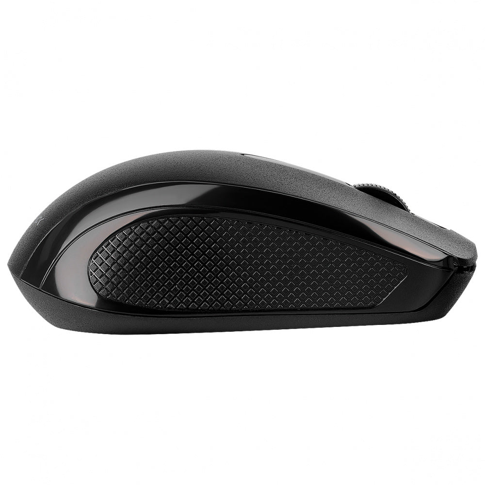 Mouse Acteck Optimize Mi240 / Inalambrico / Receptor Usb / Optico / 1600 Dpi Ajustable / Negro / Ac-928885