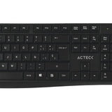 Kit Acteck Creator Mk440 / Teclado Y Mouse / Inalambrico / Receptor Usb / 105 Teclas / Optico / 1000 Dpi / Negro / Ac-931755