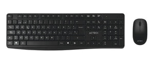 Kit Acteck Creator Mk440 / Teclado Y Mouse / Inalambrico / Receptor Usb / 105 Teclas / Optico / 1000 Dpi / Negro / Ac-931755