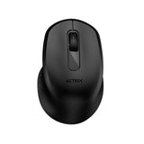 Mouse Acteck Optimize Ergo Mi470 / Inalambrico / Receptor Usb / Optico / 1600 Dpi Ajustable / 2 Botones Scroll / Ergonomico / Click Silencioso / Win Mac / Negro / Ac-934145