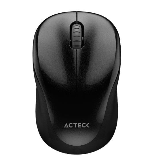 PC Gamer Mouse Acteck Optimize Trip Mi480 / Inalambrico / Receptor Usb / Laser / Click Silencioso / 1600 Dpi / Negro / Ac-934169 - México
