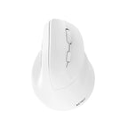 Mouse Acteck Virtuos Fitt Mi520 / Ergonomico / Vertical / Inalambrico / Dual Bluetooth Adaptador Usb / 2400 Dpi / Recargable / Blanco / Ac-936231