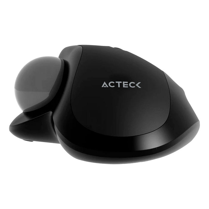 Mouse Acteck Virtuos Art Mi790 / Inalambrico / Dual  Bluetooth + Usb / 2400 Dpi Ajustable / Trackball / 7 Botones + Scroll / Recargable / Negro / Ac-936309