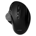 Mouse Acteck Virtuos Art Mi790 / Inalambrico / Dual  Bluetooth + Usb / 2400 Dpi Ajustable / Trackball / 7 Botones + Scroll / Recargable / Negro / Ac-936309