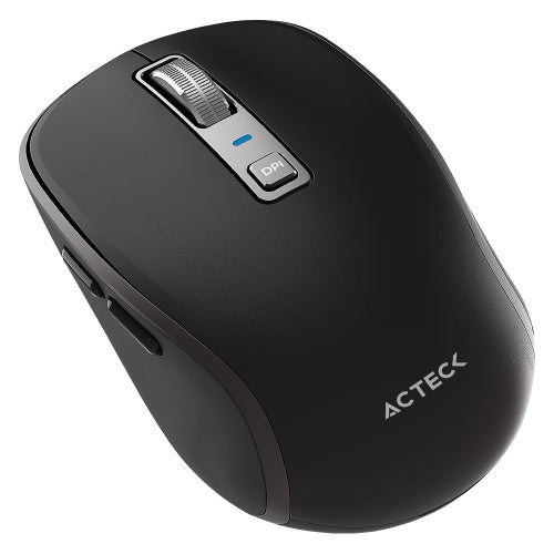Mouse Acteck Optimize Trip Pro MI580, Inalámbrico, Óptico, 1600DPI, RF Inalámbrico/Bluetooth, Negro