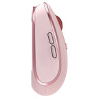 Mouse AActeck Optimize Trip Pro MI580, Inalámbrico, Óptico, 1.600DPI, RF Inalámbrico/Bluetooth, Rosa