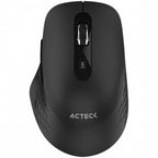 Mouse Acteck Optimize Flow MI480, Inalámbrico, Óptico, 1.600DPI, RF Inalámbrico, Negro