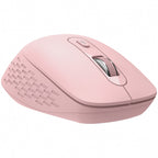 Mouse Acteck Optimize Flow Mi480 / Inalambrico / 1600 Dpi / 6 Botones / 10 M / Rosa / Ac-939850