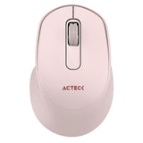 Mouse Acteck Optimize Ergo Mi470 / Inalambrico / Receptor Usb / Optico / 1600 Dpi Ajustable / 2 Botones Scroll / Ergonomico / Click Silencioso / Win Mac / Rosa / Ac-939881